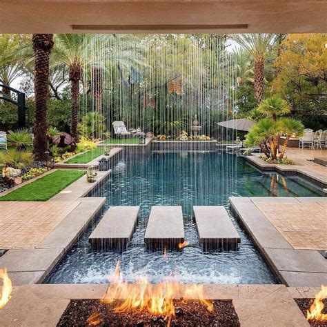 Aesthetic Backyard With Pool Inspirations DHOMISH