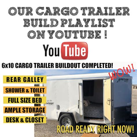 Our Cargo Trailer Conversion Cupcake And Cornbread