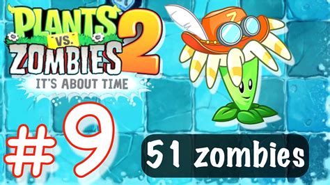 Plants Vs Zombies 2 Frostbite Caves Day 18 Bloomerang Gameplay Youtube