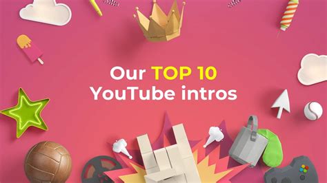 Top 10 Youtube Intros Video Template Editable Youtube