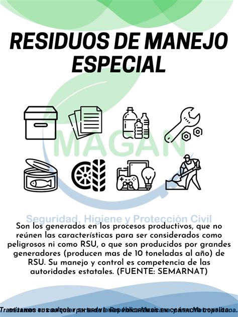 RESIDUOS DE MANEJO ESPECIAL