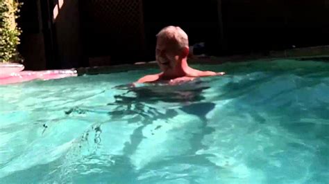 Grandpa Pat In The Pool Youtube