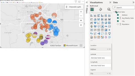 بدء استخدام Azure Maps Power Bi Visual Microsoft Azure Maps