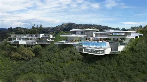 Two Modern Mansions On Sunset Plaza Drive In La Architecture And Design