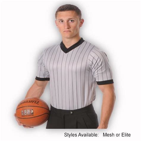 Smitty Grey Pin Stripe V Neck Officials Gear Outlet
