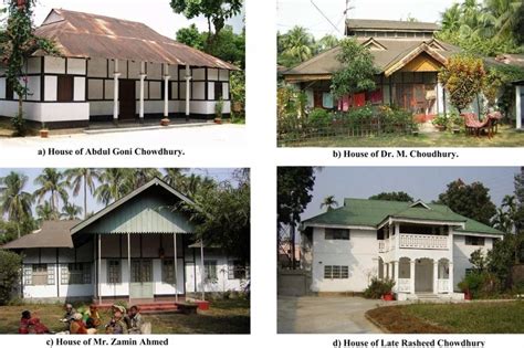 Example Of Bangla Baton Houses In Sylhet City Photo Source Saki