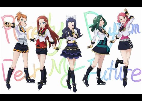 Four Anime Girls In Short Skirts And Boots