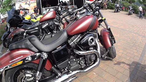 I test road a new 2018 an 2019. Magic Bike Rüdesheim Harley Davidson DYNA FAT BOB 2017 ...