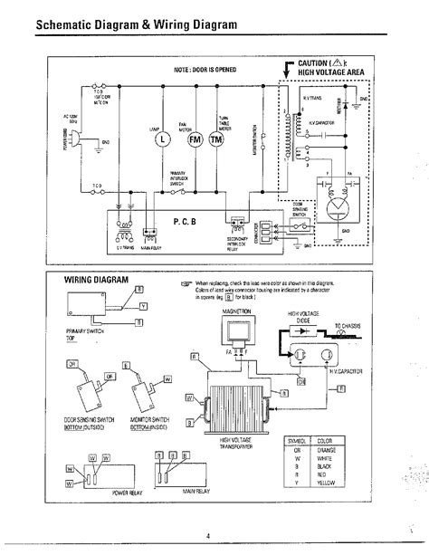DIAGRAM Sharp Microwave Oven Parts Wiring Diagram MYDIAGRAM ONLINE