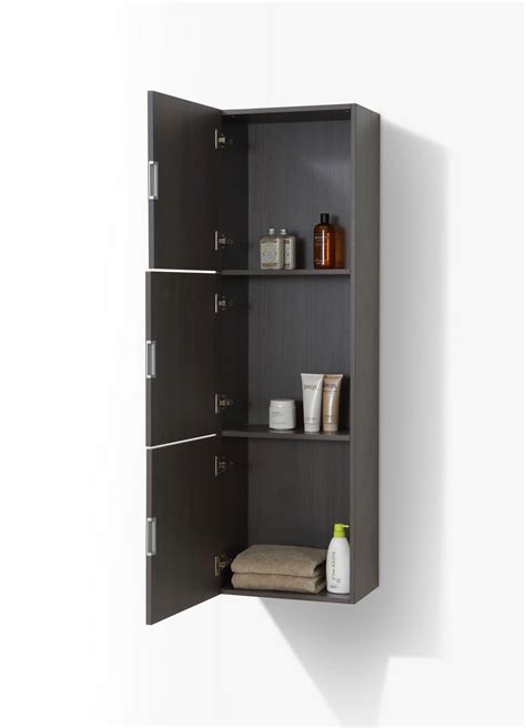 We did not find results for: Bathroom Gray Oak Linen Side Cabinet w/ 3 Large Storage ...