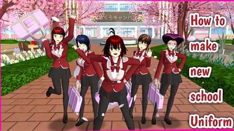 New School Uniform Update In Sakura School Simulator Youtube