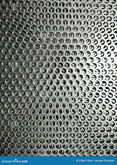 Perforated Steel Stock Photo Image Of Process Perforated 236611928