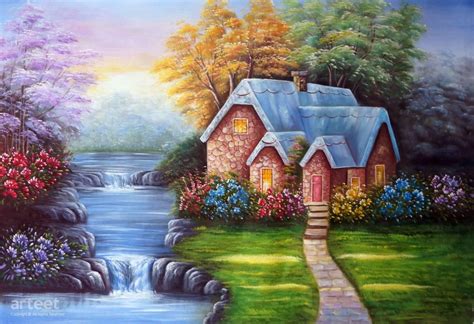Pin On Landscapes Art Paintings