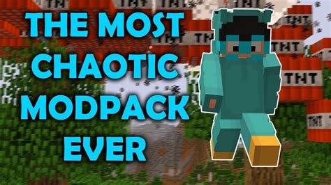 The Most Chaotic Minecraft Modpack Ever Ft Bliz Youtube