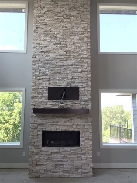 Eldorado Daybreak Stacked Stone Stacked Stone Fireplaces Stone