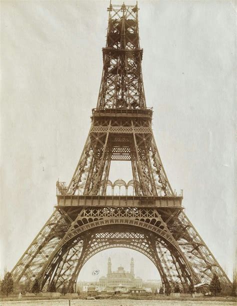 Construction De La Tour Eiffel 1888 Paris 1900 Monday Inspiration