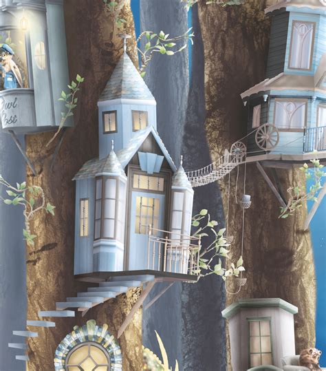 Enchanted Forest Kids Wallpaper Wall Mural Enchanted Creature Forest