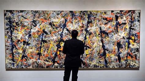Arty Facts Jackson Pollocks ‘blue Poles