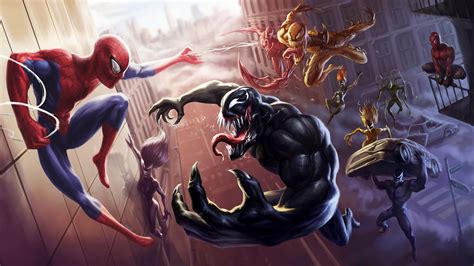 3840x2160 Spider Man Unlimited Venom Carnage 4k 4k Hd 4k Wallpapers