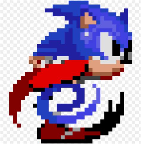 Sonic The Hedgehog Class 8 Bit Sonic Runni Png Image With Transparent
