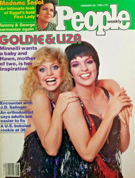 People Weekly Magazine February 1980 Goldie Hawn Liza Minnelli Jd