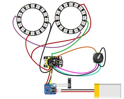 Circuit Diagram Watchmens Sister Night Neopixel Goggles Adafruit