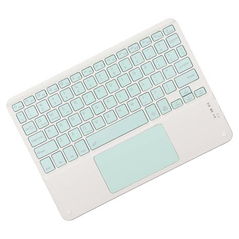 Tebru Wireless Keyboard With Touchpad Quadrate Keycap Ultra Thin 10inch