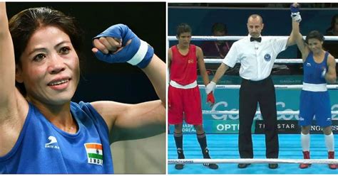 Commonwealth Games 2018 Mary Kom Seals Place In Final Assured Of