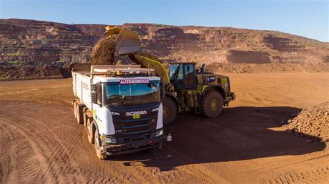 Scania And Rio Tinto Developing Autonomous Haulage Solutions Driving