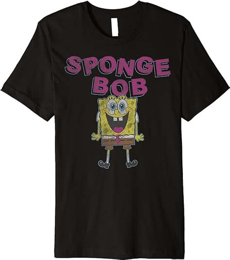 Spongebob Squarepants Simple Spongebob Premium T Shirt