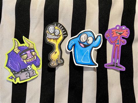 Fosters Home For Imaginary Friends Stickers Etsy
