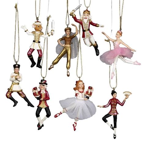 Nutcracker Ballet Suite Miniature Ornament 275 8 Piece Christmas Free