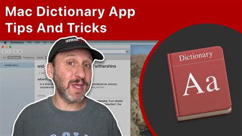 Mac Dictionary App Tips And Tricks Youtube