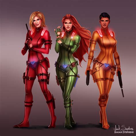 All Grown Up Totally Spies By Isaiahstephens On Deviantart