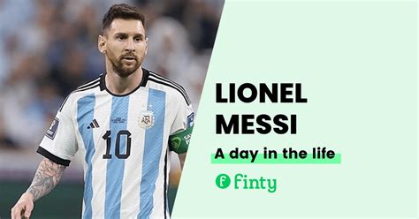 lionel messi the daily schedule of the football star