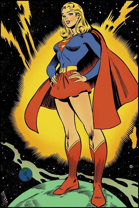 Supergirl By Jim Mooney Supergirl Comic Supergirl Supergirl Superman