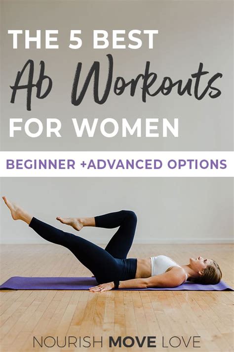 Best Ab Workouts For Women Ab Exercise