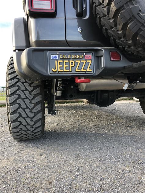 Lets See Those Personalized Plates Jeep Wrangler Forums Jl Jlu Rubicon Xe