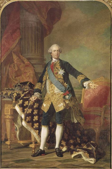 Portrait En Pied De Louis Xv 1710 1774 Roi De France De Louis Michel