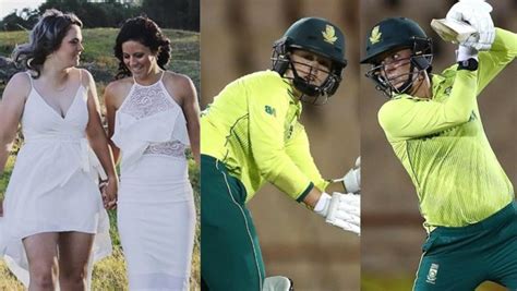 Dane Van Niekerk Marizanne Kapp First And Only Married Couple To Bat Together In Icc Tournament