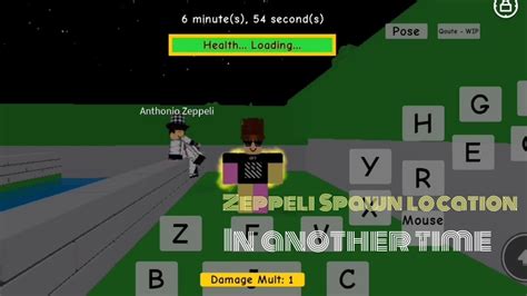 In Another Time Roblox Zeppeli Hamon Trainer Spawn Location Youtube