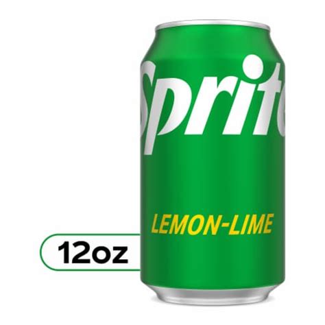Sprite Lemon Lime Soda Pop Soft Drinks 12 Fl Oz Bakers