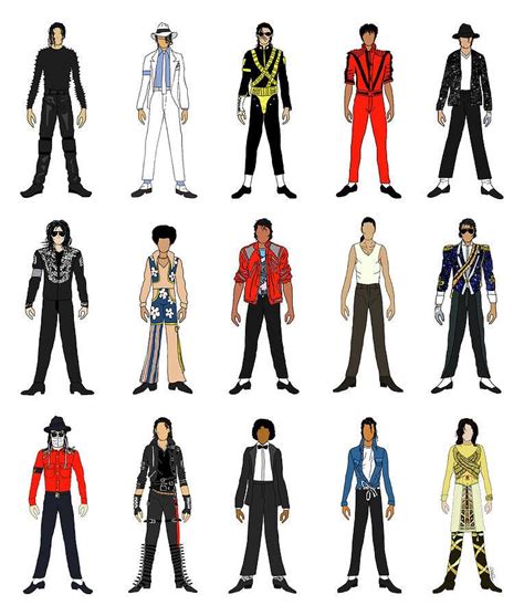 포모스 마이클 잭슨 역대 의상 Michael Jackson Outfits Michael Jackson Costume