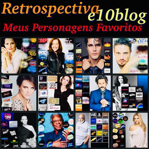 Retrospectiva E10blog 2018 Meus Personagens Favoritos