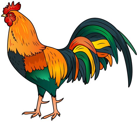Hen And Rooster Clip Art Free Clipart Images Clipartix