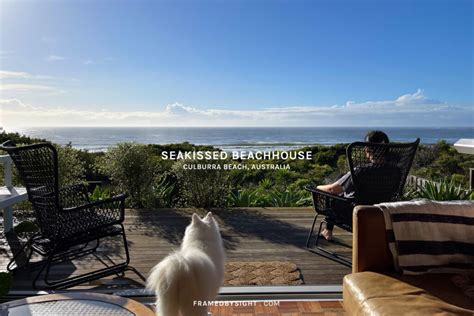 Stay At The Dog Friendly Seakissed Beachhouse Culburra Beach Framed