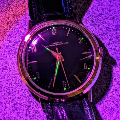 Buy 1960s Croton Nivada Grenchen Aquamatic Watch – SECOND HAND HOROLOGY