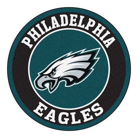 Philadelphia Eagles Circle Logo Customizable Eagles Logo Etsy
