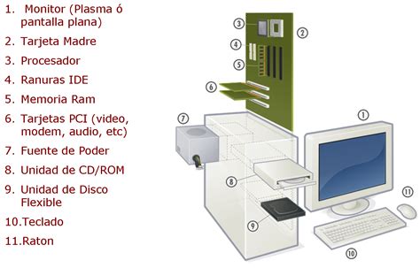 La Computadora Y Sus Partes Principales Imagui