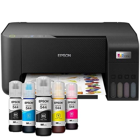 Impresora Multifuncional Epson L Color Negro Tintas Coppel